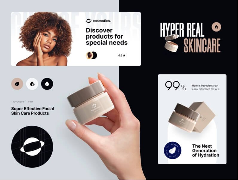 Online Beauty Product Design